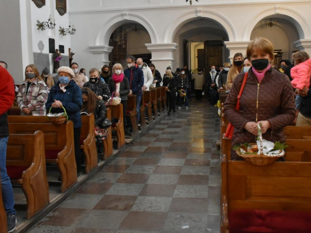 Święcenia pokarmów w Sandomierzu [zdjęcia]