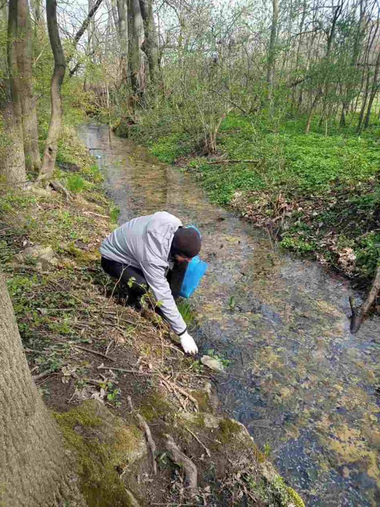 Dzień Ziemi w Tarnobrzegu. Posprzątali park i powiesili budki dla ptaków [zdjęcia]