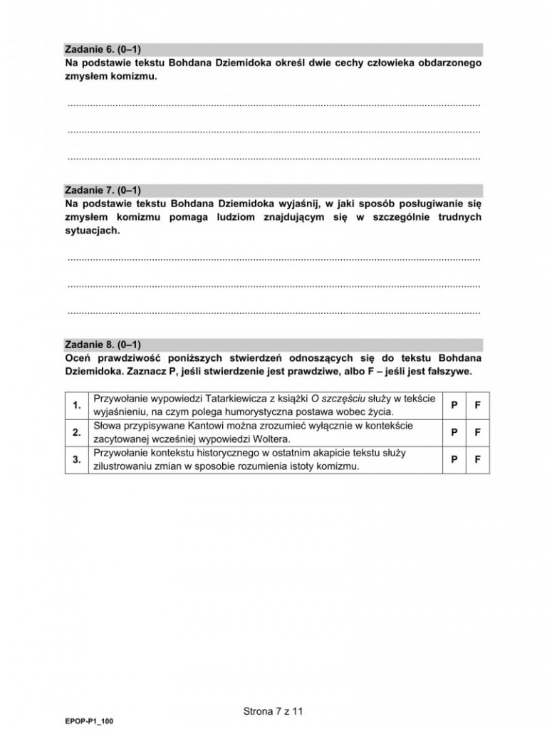 Matura 2021 - arkusze egzaminacyjne z języka polskiego