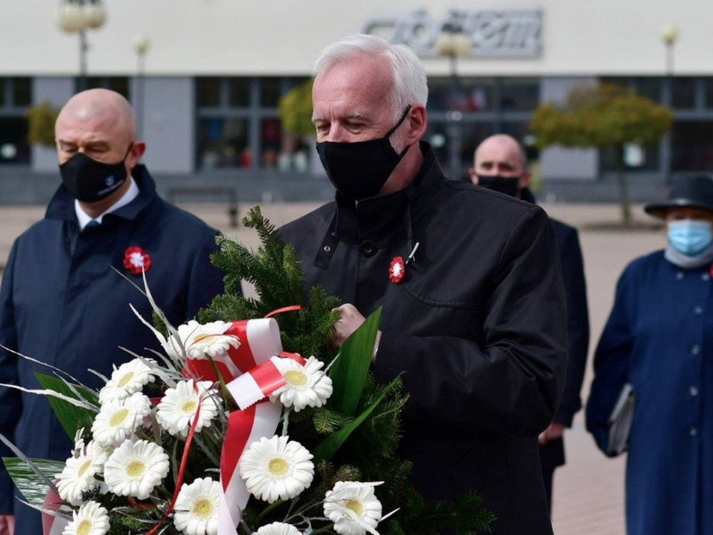 Tarnobrzeskie obchody święta Konstytucji w cieniu obostrzeń [zdjęcia]