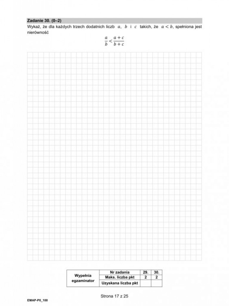 Matura 2021 - arkusze egzaminacyjne z matematyki