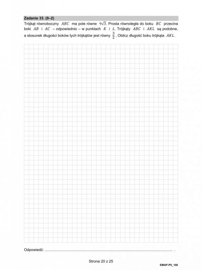 Matura 2021 - arkusze egzaminacyjne z matematyki