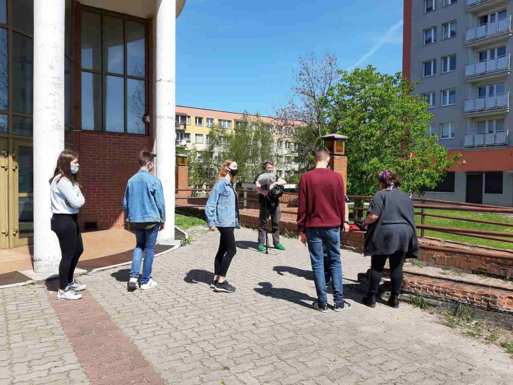 Ekipa z Dzień Dobry TVN nagrywała materiał dotyczący projektu uczniów tarnobrzeskiego 