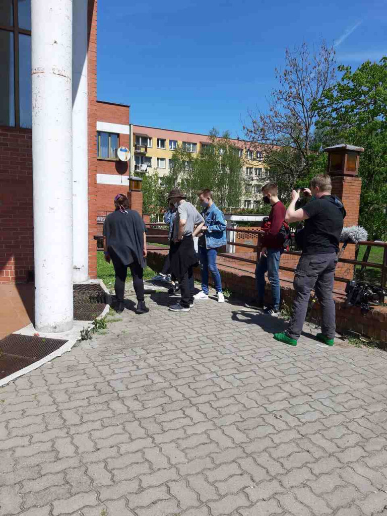 Ekipa z Dzień Dobry TVN nagrywała materiał dotyczący projektu uczniów tarnobrzeskiego 