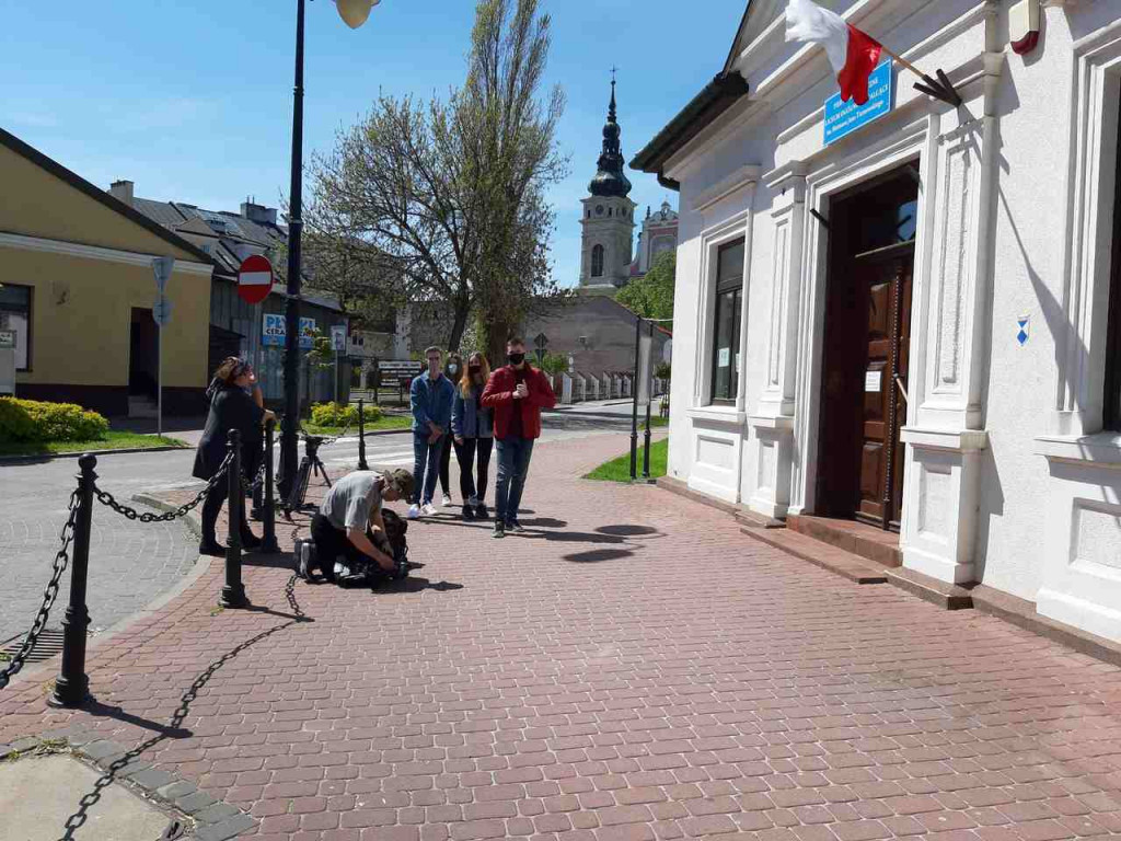 Ekipa z Dzień Dobry TVN nagrywała materiał dotyczący projektu uczniów tarnobrzeskiego 