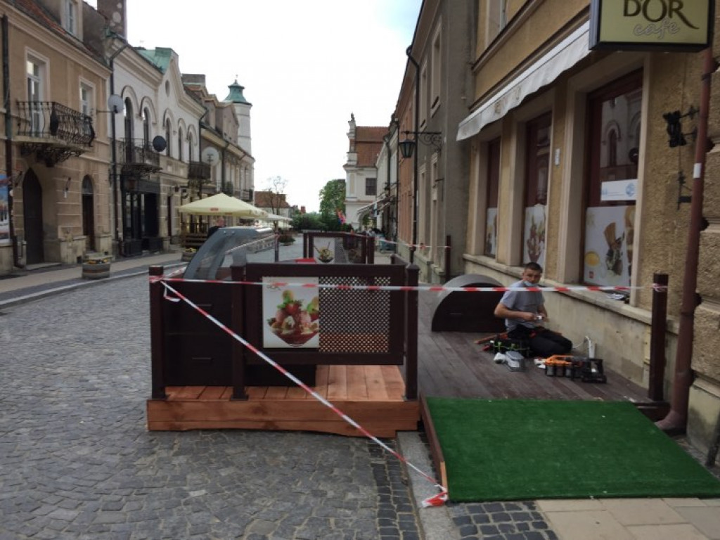 Sandomierz. W sobotę ruszają ogródki gastronomiczne. Restauratorzy prawie gotowi