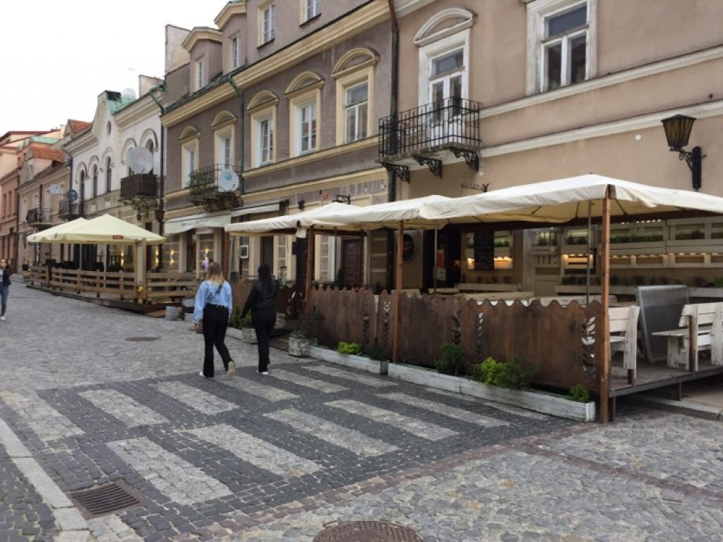 Sandomierz. W sobotę ruszają ogródki gastronomiczne. Restauratorzy prawie gotowi