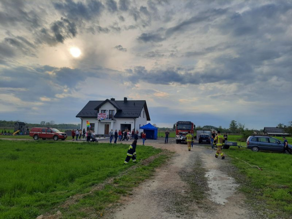 Mały Marcel wrócił do domu z terapii w USA. W rodzinnych Rytwianach zgotowano mu fantastyczne powitanie! [zdjęcia]