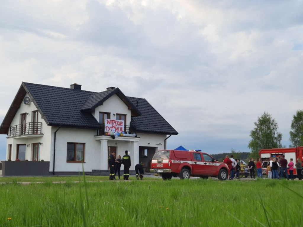 Mały Marcel wrócił do domu z terapii w USA. W rodzinnych Rytwianach zgotowano mu fantastyczne powitanie! [zdjęcia]