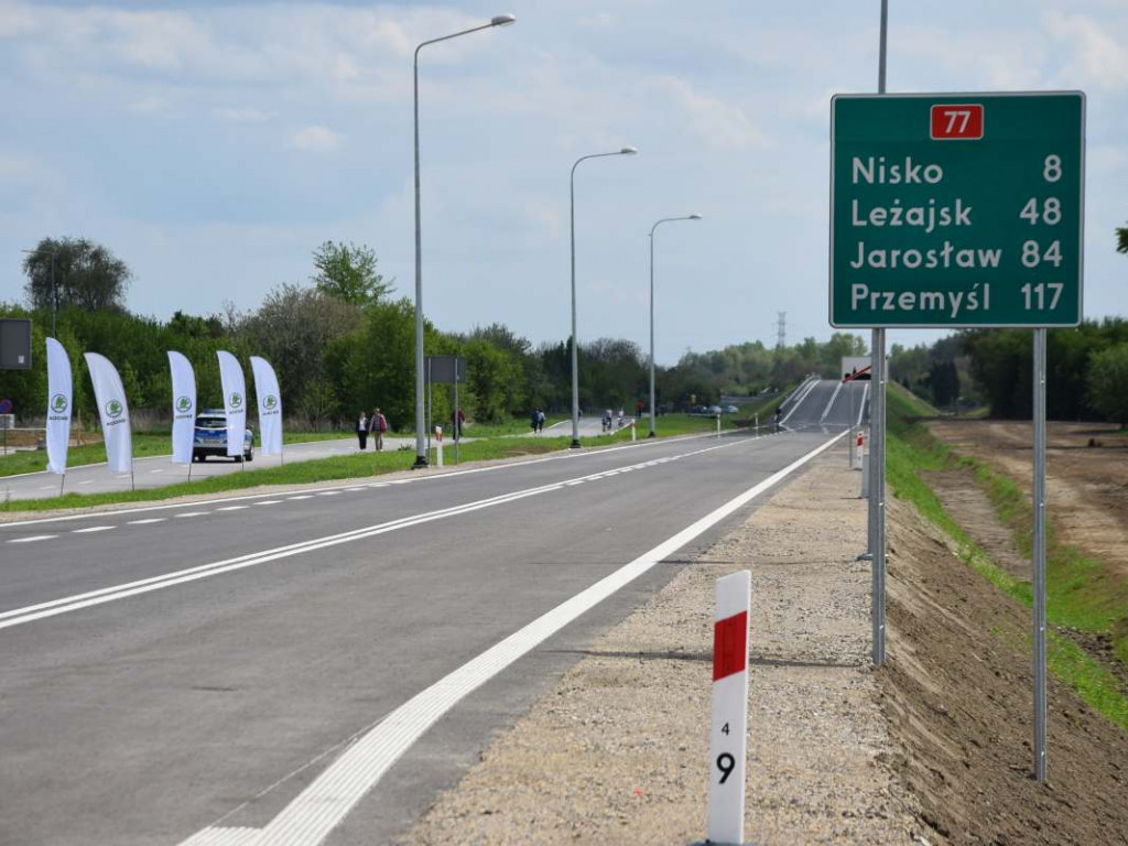 Huczne otwarcie obwodnicy Stalowej Woli i Niska [zdjęcia]