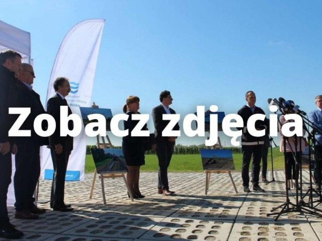 Wzmocnią i podwyższą gorzyckie wały. Symboliczne wbicie łopat w ramach projektu 