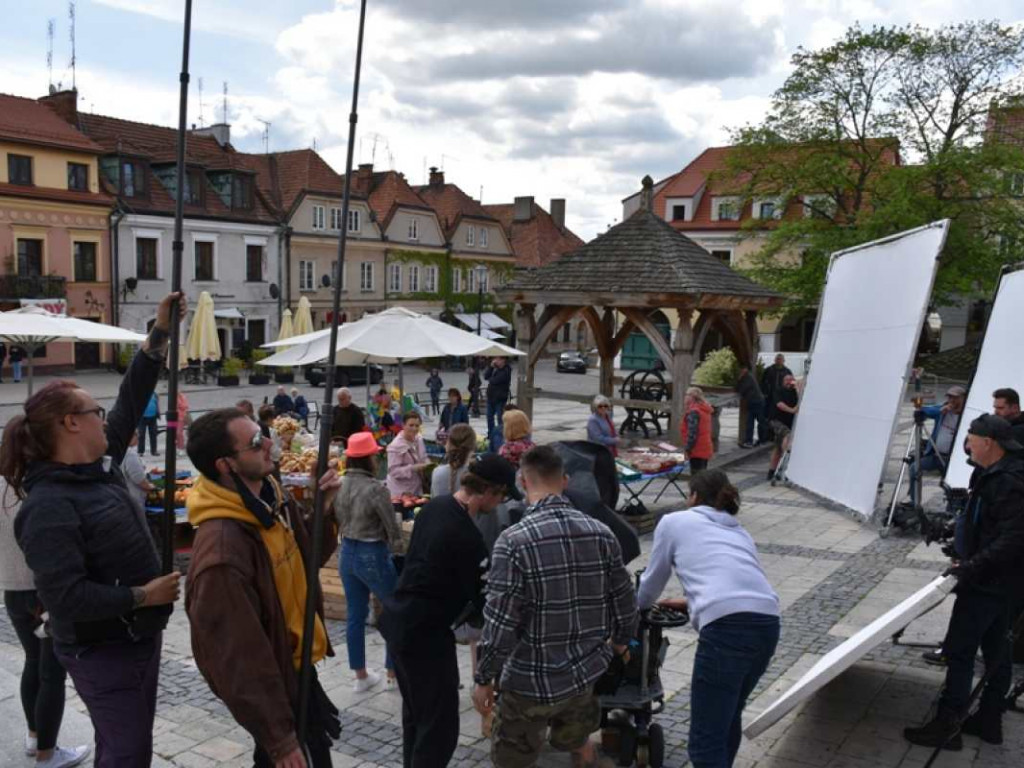 Sandomierz. Ostatni dzień na planie 