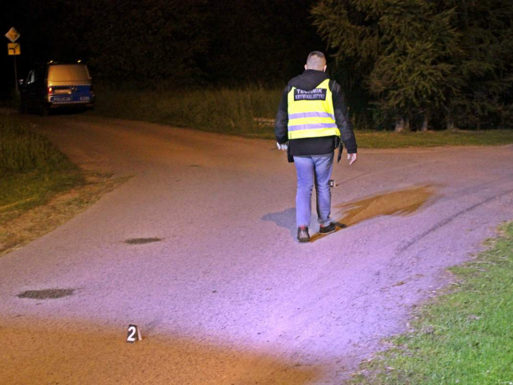 Tarnobrzeg. Wieczorny pościg za hondą, padły strzały. Trwają poszukiwania kierowcy [zdjęcia]