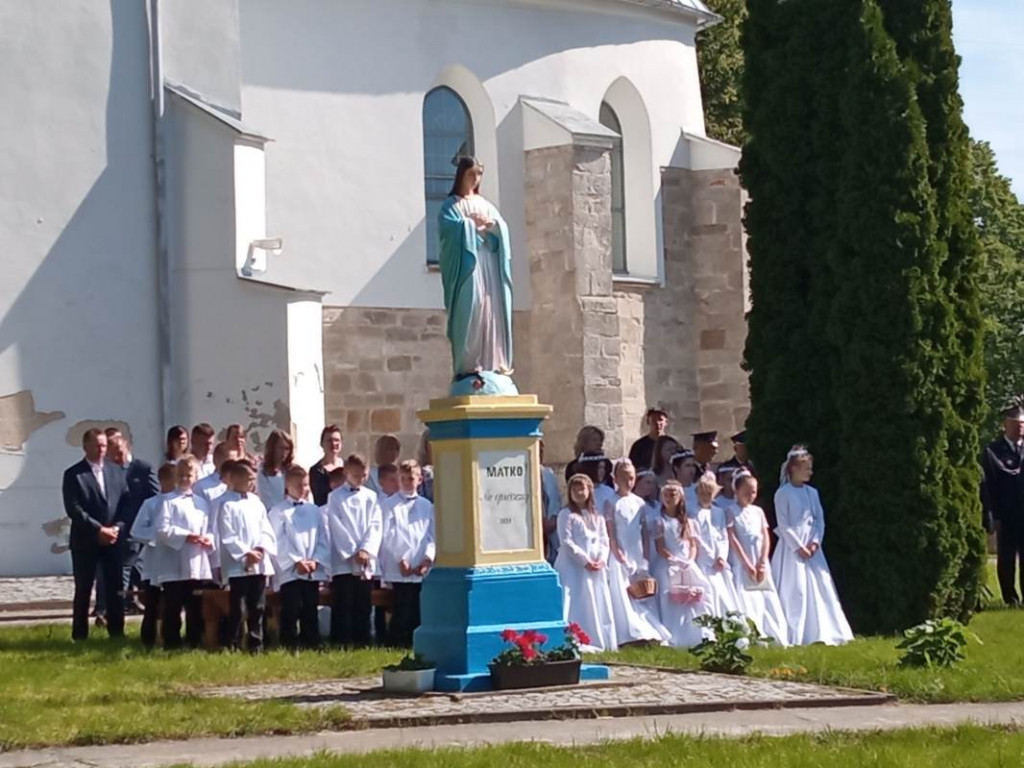 Procesja Bożego Ciała w Goźlicach w gminie Klimontów [zdjęcia]