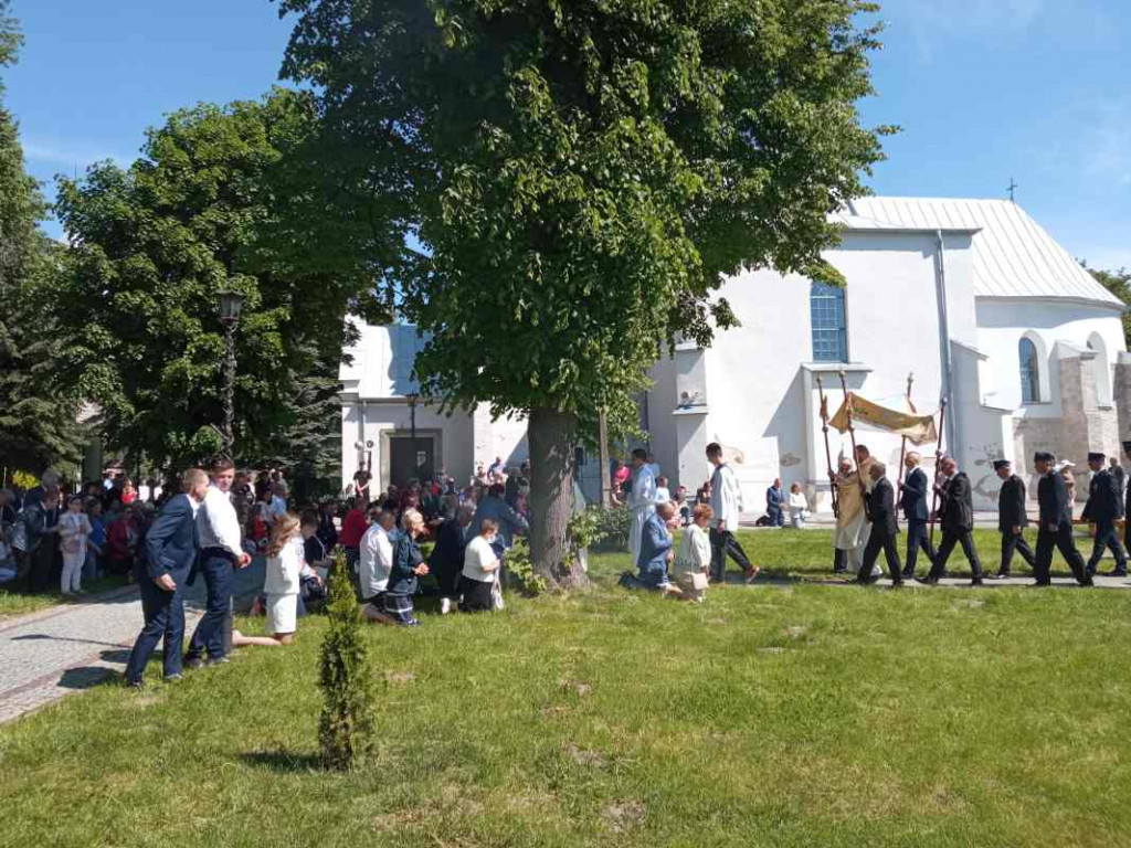 Procesja Bożego Ciała w Goźlicach w gminie Klimontów [zdjęcia]