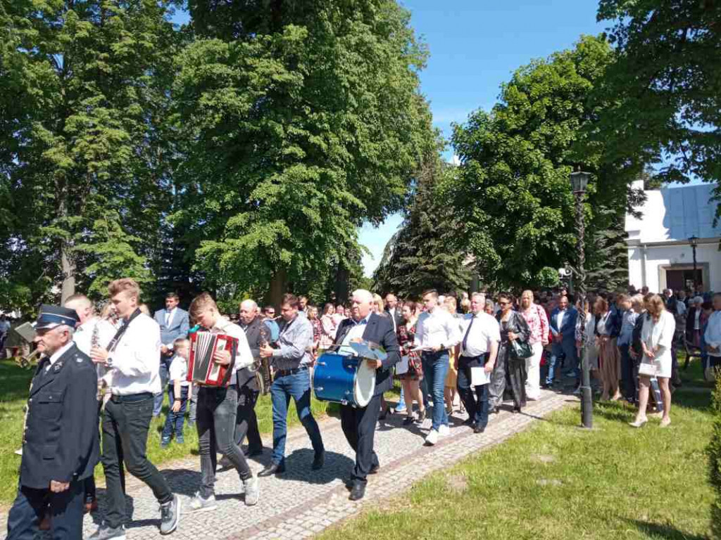 Procesja Bożego Ciała w Goźlicach w gminie Klimontów [zdjęcia]
