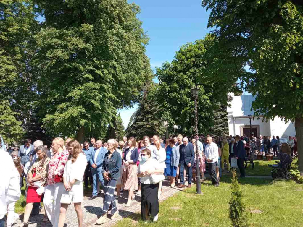 Procesja Bożego Ciała w Goźlicach w gminie Klimontów [zdjęcia]