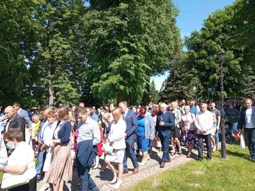 Procesja Bożego Ciała w Goźlicach w gminie Klimontów [zdjęcia]