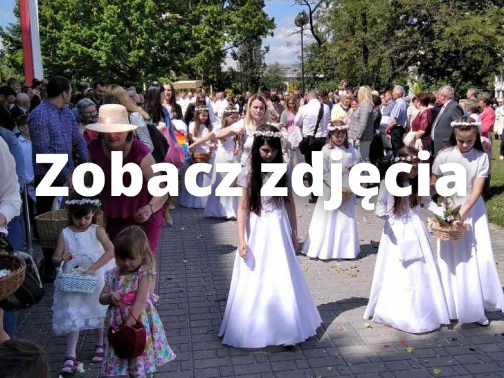Uroczystości Bożego Ciała w Stalowej Woli [zdjęcia]