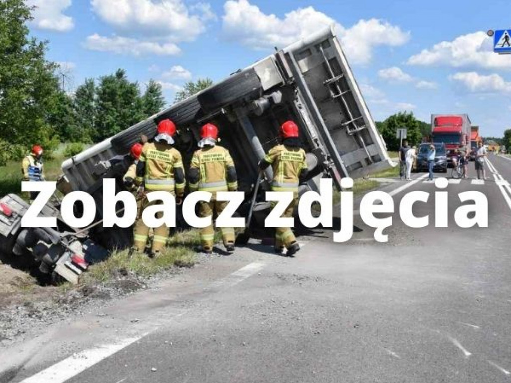 Wypadek na krajowej 