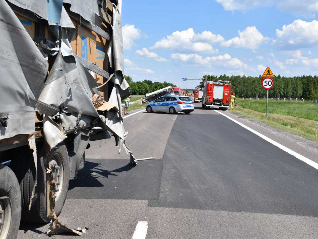 Wypadek na krajowej 