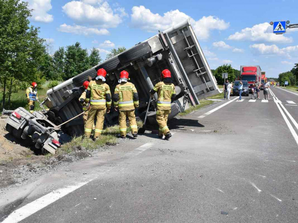 Wypadek na krajowej 