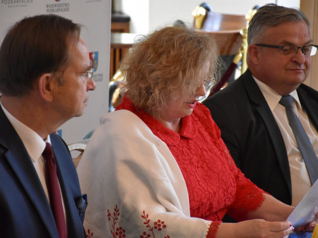 Zarząd województwa o kulturze lasowiackiej w Baranowie Sandomierskim [zdjęcia]