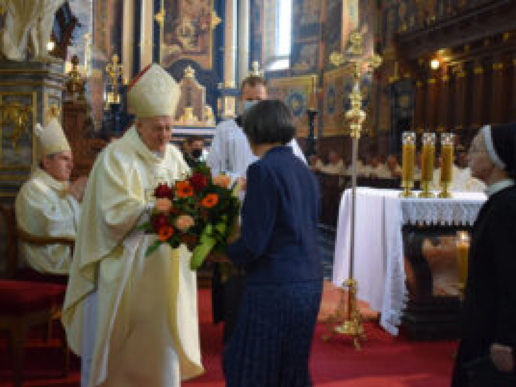 Sandomierz. 60 lat posługi kapłańskiej biskupa Edwarda Frankowskiego [zdjęcia]