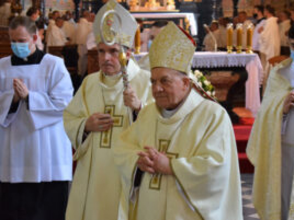 Sandomierz. 60 lat posługi kapłańskiej biskupa Edwarda Frankowskiego [zdjęcia]