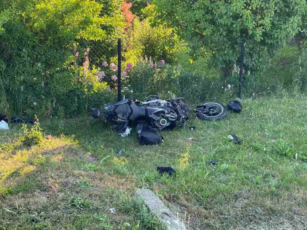 Wypadek z udziałem motocyklisty w Gorzycach, droga całkowicie zablokowana! [AKTUALIZACJA][zdjęcia]
