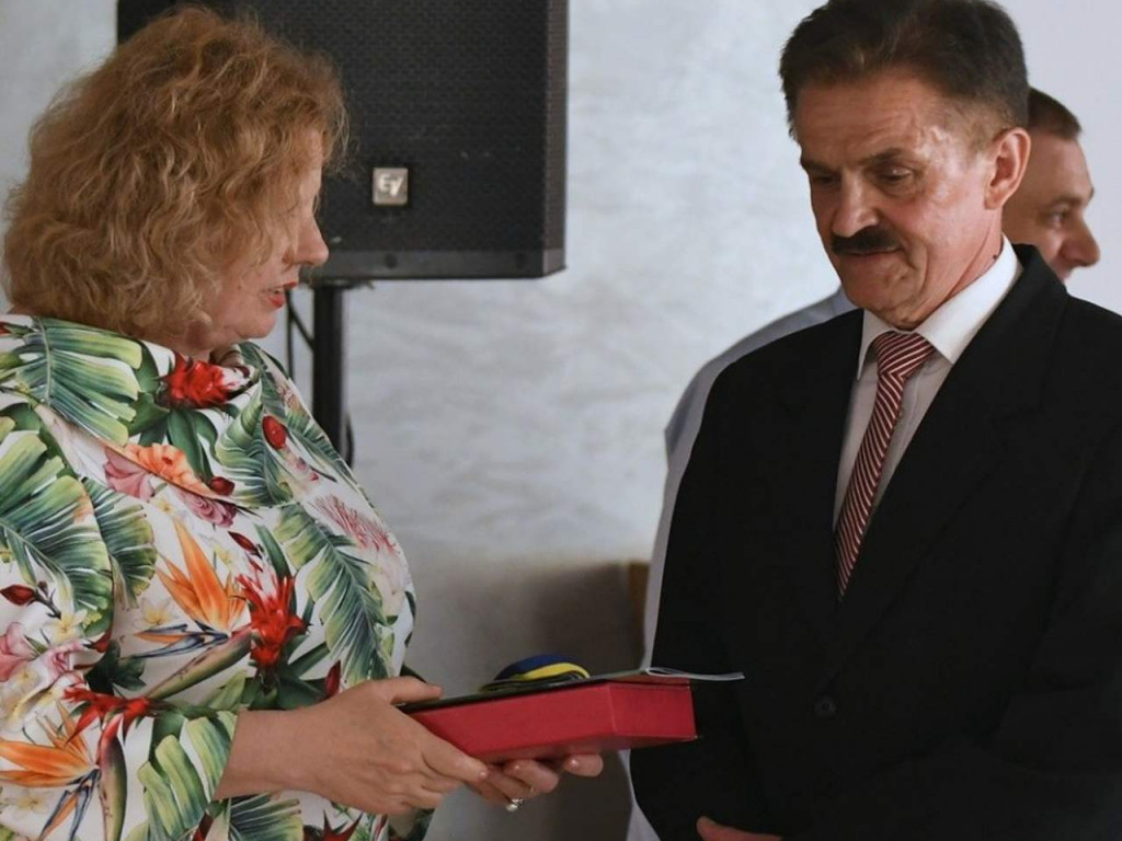 Podczas uroczystości 40-lecia Klubu Biegacza 