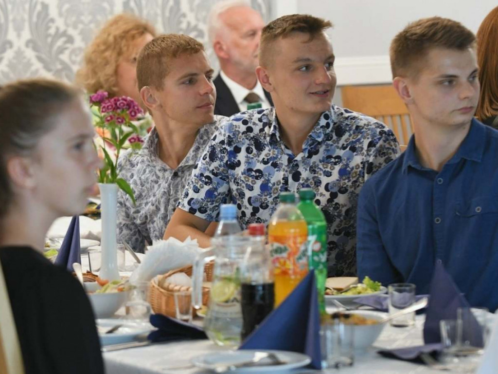 Podczas uroczystości 40-lecia Klubu Biegacza 