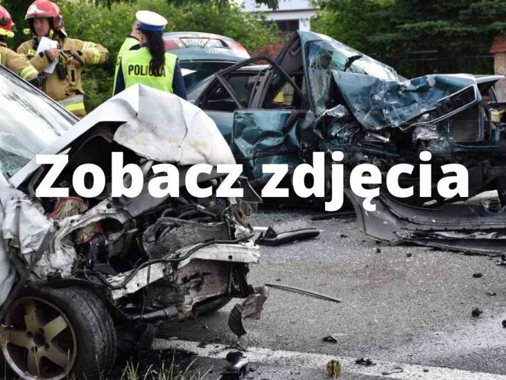Poważny wypadek w Nowej Dębie. Ogromny korek na krajowej 