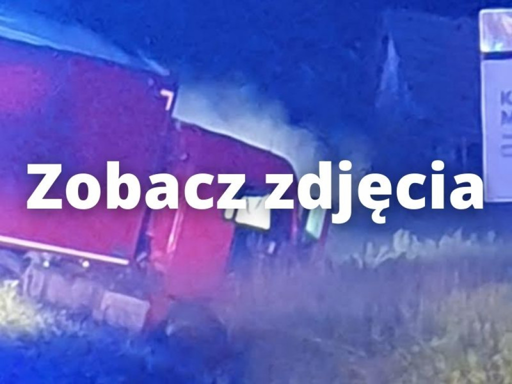 Wypadek w Łążku. Kierowca jednej z ciężarówek miał ponad 2 promile alkoholu! [Aktualizacja][zdjęcia]