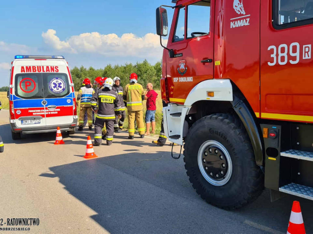 Gm. Gorzyce. Przez nadmierną prędkość wypadł z drogi i koziołkował. Teraz stanie przed sądem [zdjęcia]