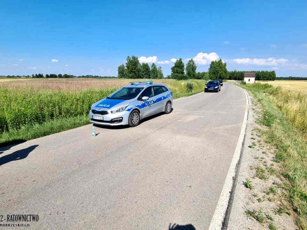 Gm. Gorzyce. Przez nadmierną prędkość wypadł z drogi i koziołkował. Teraz stanie przed sądem [zdjęcia]