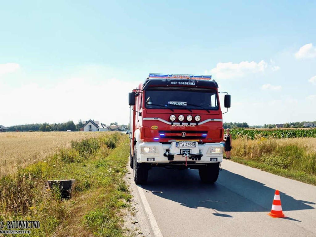Gm. Gorzyce. Przez nadmierną prędkość wypadł z drogi i koziołkował. Teraz stanie przed sądem [zdjęcia]