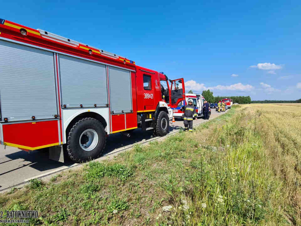 Gm. Gorzyce. Przez nadmierną prędkość wypadł z drogi i koziołkował. Teraz stanie przed sądem [zdjęcia]