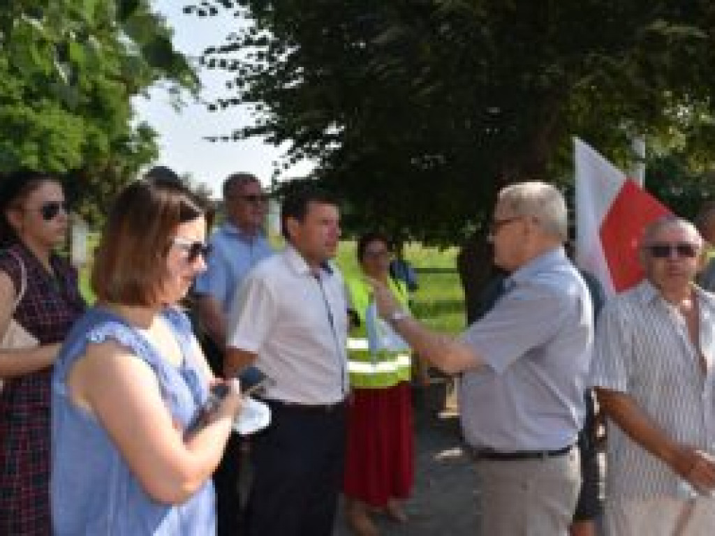 Protest w Klimontowie. Mieszkańcy żądają obwodnicy [wideo], [zdjęcia]