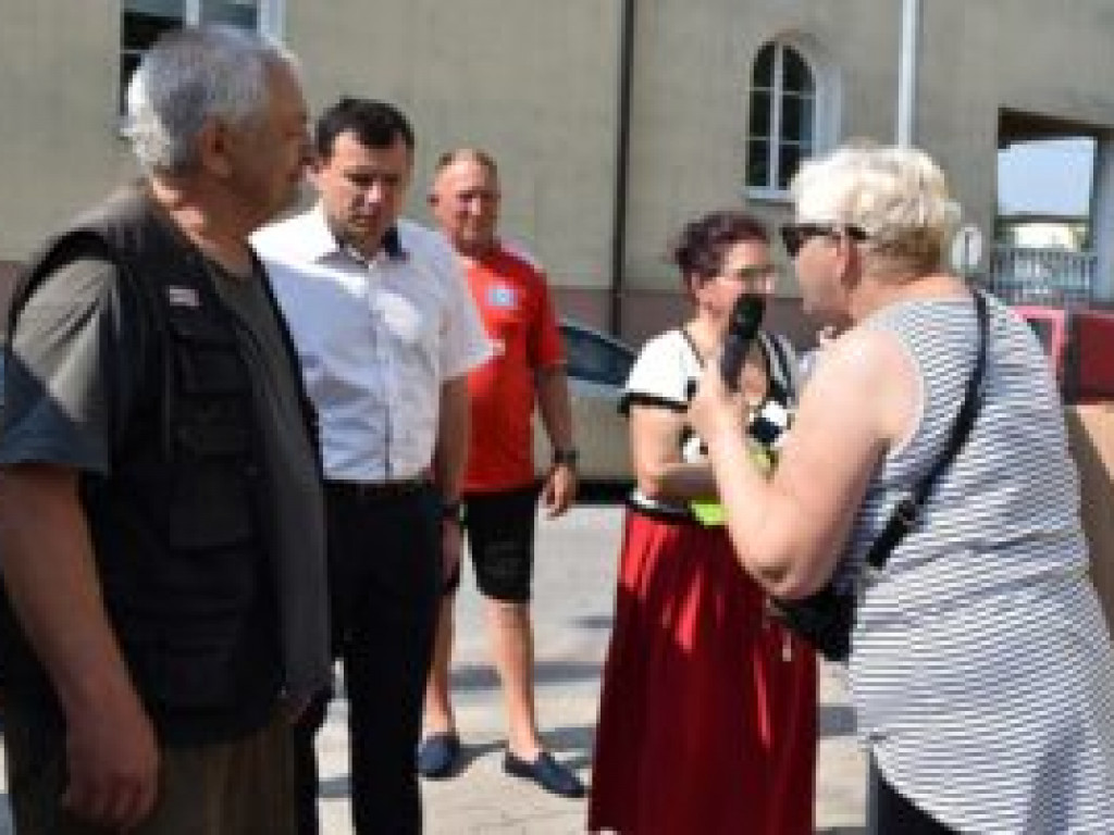 Protest w Klimontowie. Mieszkańcy żądają obwodnicy [wideo], [zdjęcia]