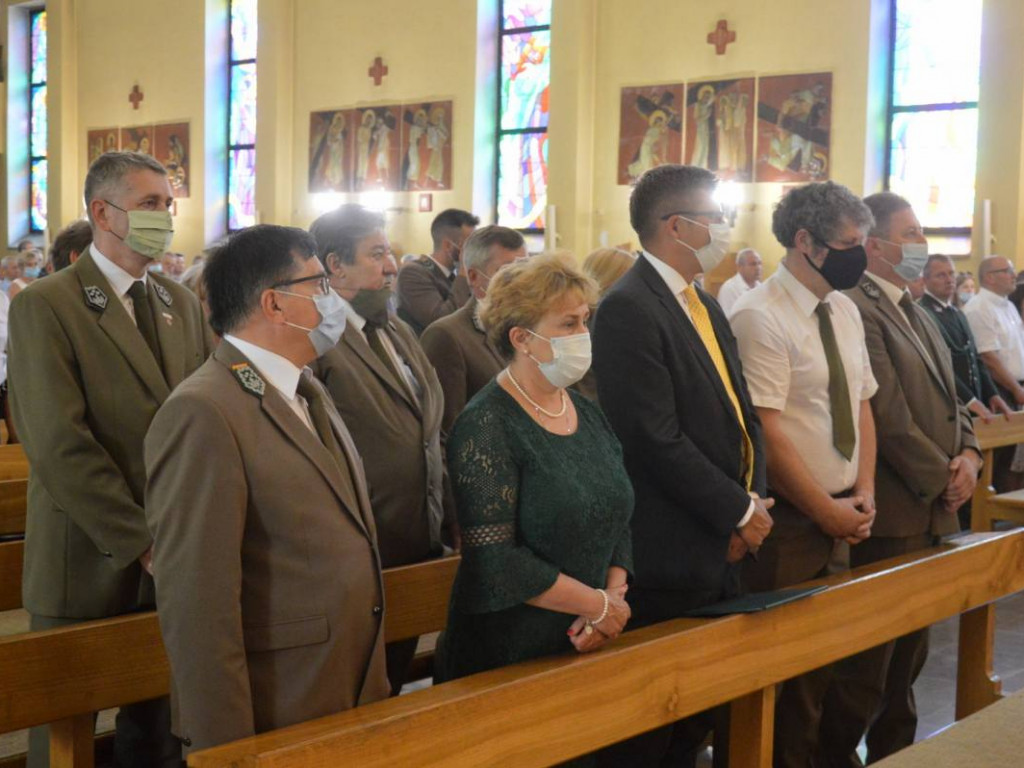 Święto patrona leśników w Stanach (gm. Bojanów) [zdjęcia]