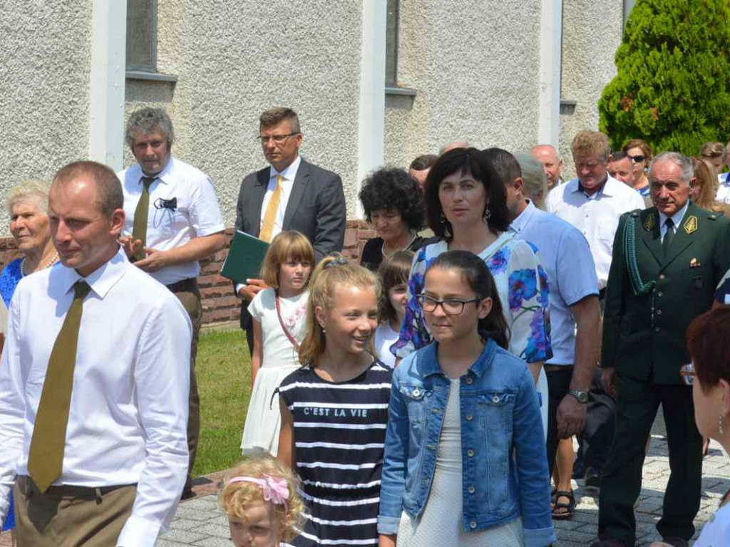 Święto patrona leśników w Stanach (gm. Bojanów) [zdjęcia]