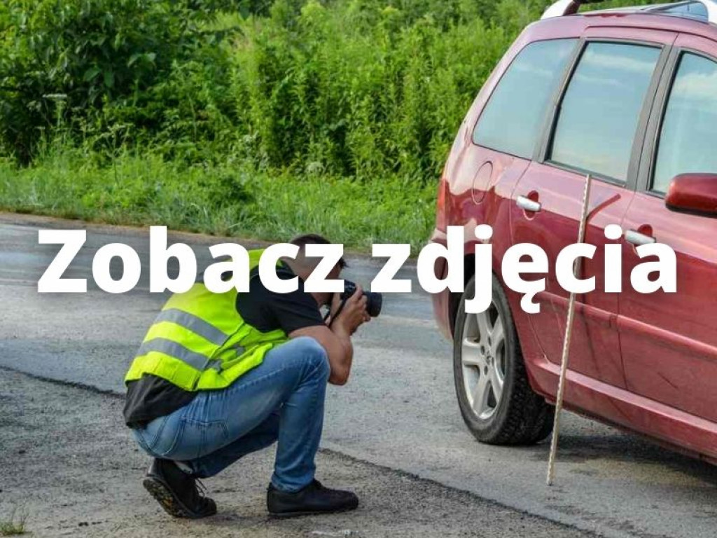 Potrącenie rowerzysty w Tarnobrzegu [zdjęcia]