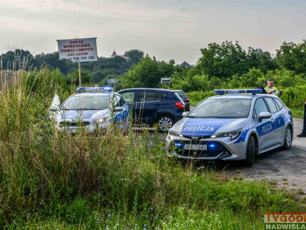 Potrącenie rowerzysty w Tarnobrzegu [zdjęcia]