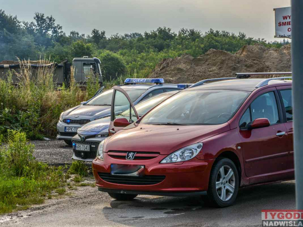 Potrącenie rowerzysty w Tarnobrzegu [zdjęcia]