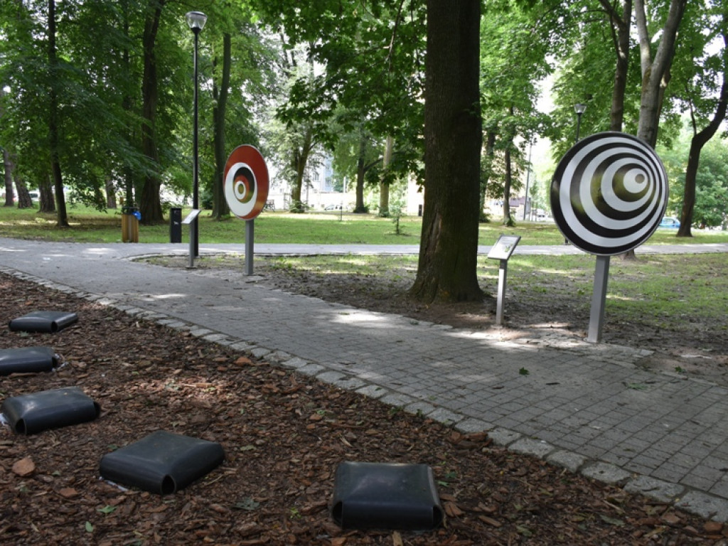 Sandomierz. Prace w parku zakończone. Ruszyła fontanna [zdjęcia]