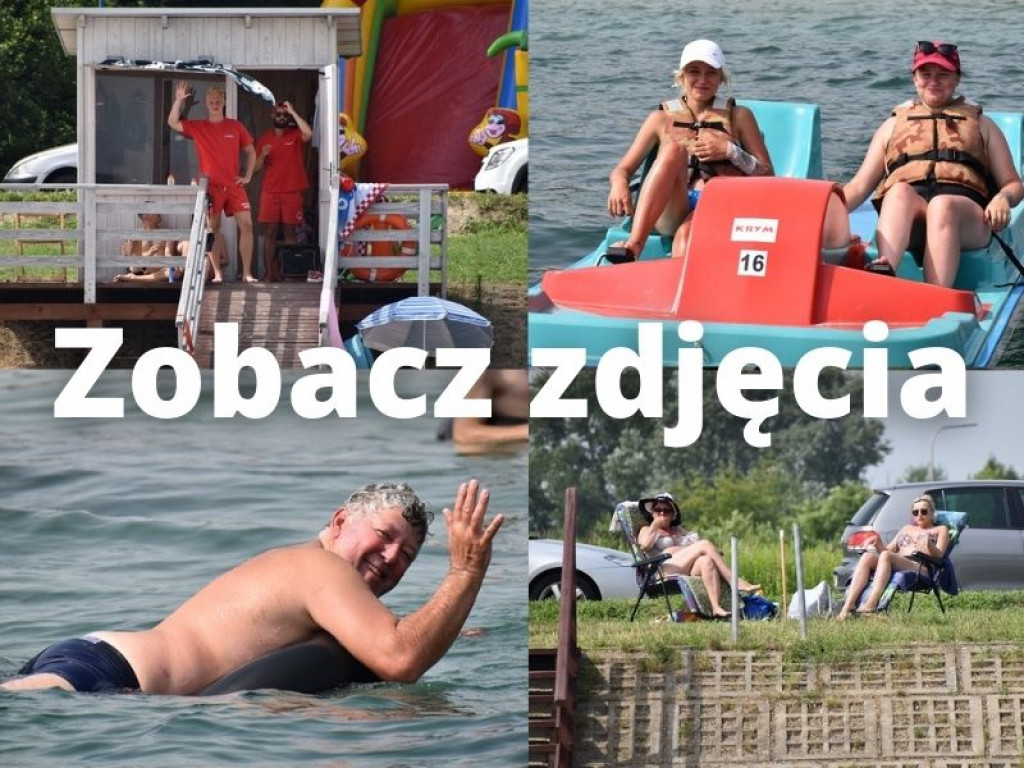 Upał i tłumy w środę nad Jeziorem Tarnobrzeskim. Znajdź siebie na zdjęciach! [GALERIA]