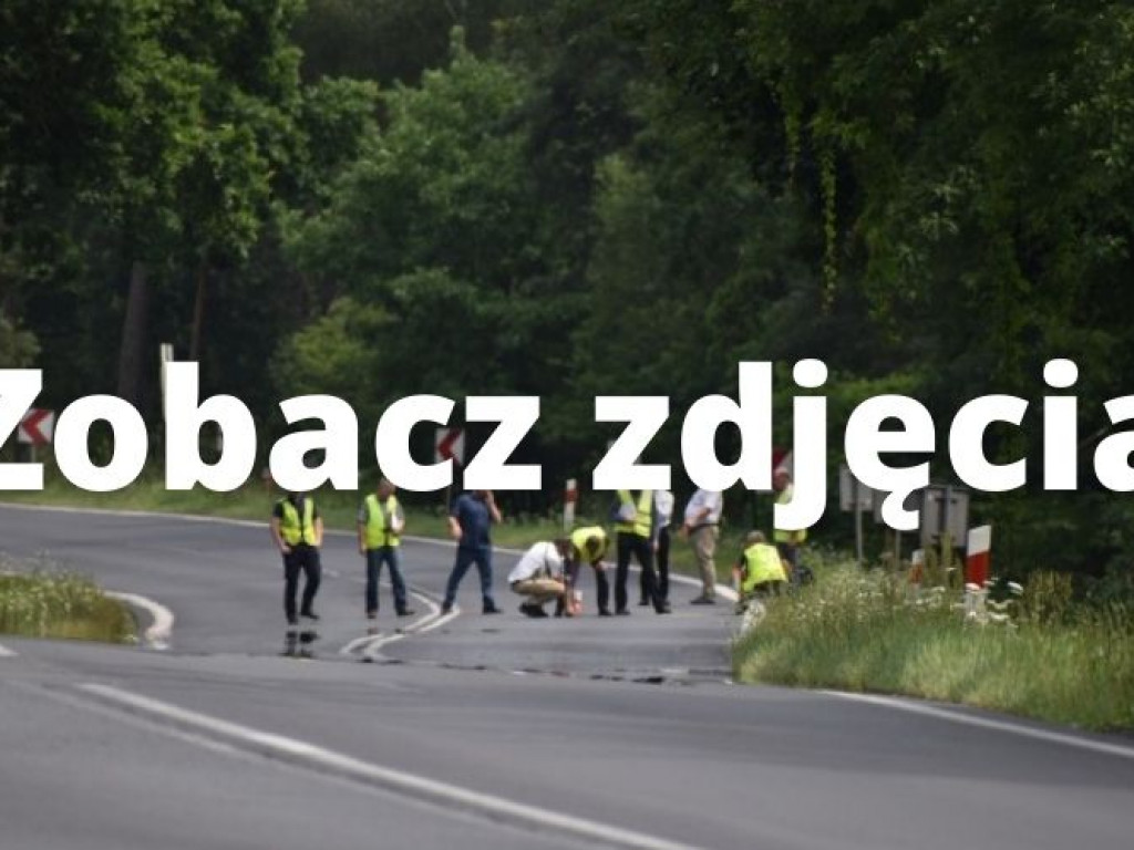 Eksperyment procesowy w sprawie śmiertelnego wypadku w Jamnicy [zdjęcia]