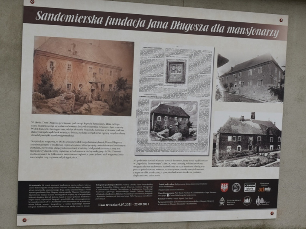 Dawny Sandomierz na plenerowej wystawie [zdjęcia]