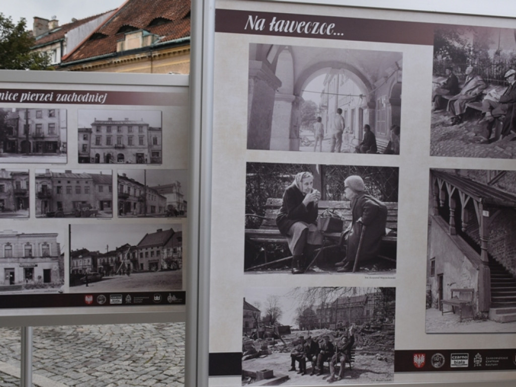 Dawny Sandomierz na plenerowej wystawie [zdjęcia]